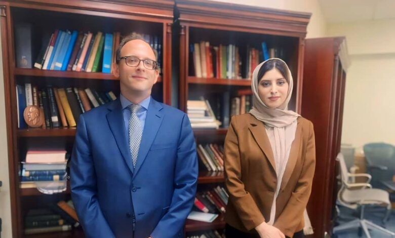 الأزمة الإنسانية في اليمن محور لقاء حميد بمسؤول أمريكي 1 IMG 20240502 WA0000