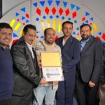 بحضور المنصوري والجمري المؤسسة الاعلامية يمانيون في أمريكا ” والجالية اليمنية في ميرلاند يكرمون العازف هيثم الحضرمي في حفلٍ احتفائي